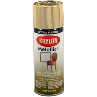 Krylon K02221000-14 Brilliant Metallic Wax, 1 Quarts (Pack of 1), Gold Leaf  
