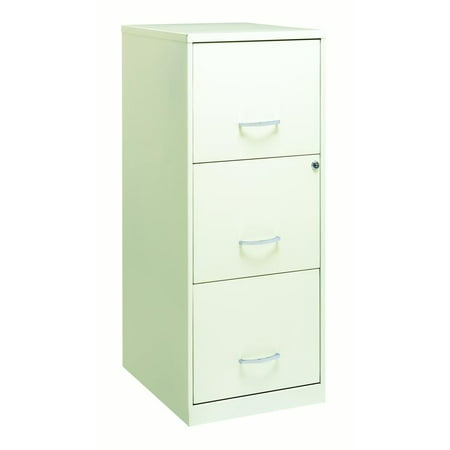 Space Solutions 18 Deep 3 Drawer Vertical File Cabinet With Lock