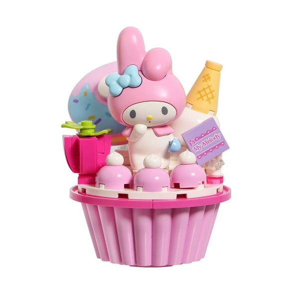 Set De Juego Ruz Sanrio Strawberry Cupcake 17cm Multicolor