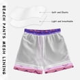 thumbnail image 3 of FORMRS Boys Swim Trunks Quick Dry Mesh Liner Boardshorts Sizes XS-XL, Pixel Love, 3 of 7