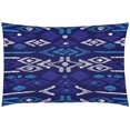 thumbnail image 3 of ABPHQTO Juego de ropa de cama de 3 piezas Funda de edredón con patrón vintage azul con 2 fundas de almohada para la decoración de la habitación del hogar, 3 of 4