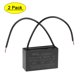 thumbnail image 1 of Capacitores de ventilador de techo Uxcell 4.5uF 350V CA 2 Cables CBB61, paquete de 2, 1 of 6