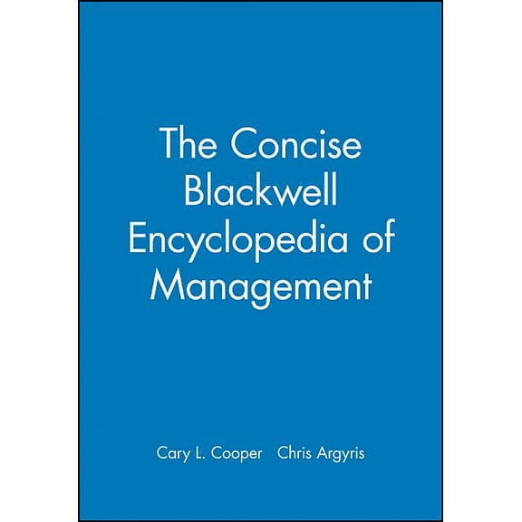 Blackwell Business S Conse Ency of Mngt, (Paperback)