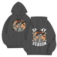 thumbnail image 4 of toraway Mens Sweatshirt Zip up Mens Fashion Casual Part Print Hooded Pullover Long Sleeve Drawstring Hooded Sweater XXL, 4 of 4