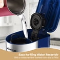 thumbnail image 6 of MINI Single Serve Coffee Maker,Instant Coffee Maker One Cup for K Cup & Ground Coffee,Portable Capsule Coffee Machine with 6 to 14oz Reservoir,90 Seconds Fast Brewing and One Button Operation, 6 of 7