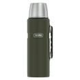 thumbnail image 4 of Thermos SK2020AGTRI4 Vacuum Insulated Stainless Steel Bottle, 67.62 fl oz, Army Green, 4 of 9