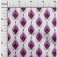 thumbnail image 2 of oneOone Cotton Silk Purple Fabric Ikat Sewing Craft Projects Fabric Prints By Yard 42 Inch Wide, 2 of 5