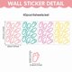 thumbnail image 3 of Easter Bunny Toilet Stickers Decoration Living Room Bedroom Background Adhesive Wall Stickers, 3 of 6