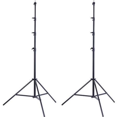 UPC: 0192223106383 | 2x Pro Air-Cushioned Heavy-Duty Light Stand (Black  13 )