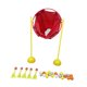 thumbnail image 1 of Juego de interior de juguete de pelota para niñas para niños 3 4 5 6 7 8 9 10 años rojo, 1 of 8