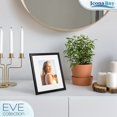 thumbnail image 3 of Icona Bay 8x10 Black Picture Frame W/ 5x7 Mat, 1 PK, Eve Tabletop Picture Frames, 3 of 6