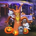 thumbnail image 7 of Coolmade 8ft Halloween Inflatables Decorations Inflatable Dead Tree Outdoor Decorations with LED Lights Built-in Blow Up Yard Decoration Pumpkin Ghost for Halloween Outdoor, 7 of 7
