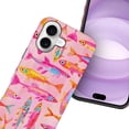 thumbnail image 2 of Case for iPhone 17, Pink Colorful Fish Phone Case Military-Grade Drop Protection Cover for Women Girl - Frosted, 2 of 7