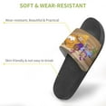 thumbnail image 3 of BUBBLE GUPPIES Shower Slippers for Women & Men Non-Slip House Shoes Slide Sandals for Bathroom Home Beach Travel Dorm, 3 of 8