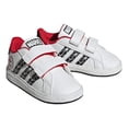 thumbnail image 3 of Tenis adidas Niño Infantil Marvel Spiderman Grand Court blanco 10 MX, 3 of 9