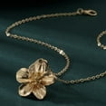 thumbnail image 2 of Retro Simple High-grade Simple Flower Metal Necklace, 2 of 2
