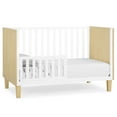 thumbnail image 3 of Delta Children Sonny 4-in-1 Convertible Baby Crib, Natural/Bianca White, 3 of 11