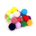 thumbnail image 1 of Pelota de juguete con pompones para gatos, creativa, colorida e interactiva, de peluche, K1 F9S8, 1 of 8