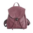 thumbnail image 4 of Mochila de estilo universitario retro para mujer, bolso de moda para mujer, nuevo bolso para mujer, versión coreana, bolso de cuero con cera de aceite de color sólido para mujer, 4 of 5