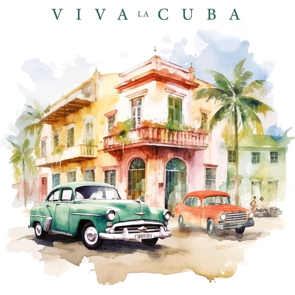 Various Artists Viva La Cuba (Vinyl Record) 12" Album Coloured Vinyl (Limited Edition)