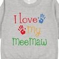 thumbnail image 3 of Inktastic I Love My Meemaw Toddler Sweatshirt, 3 of 4