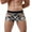 Grey, variant on TSADFHJI Manmade Underwear Men Male Casual Breathable Underwear Pant Cotton Hollowed out Knickers Comfortable Boxer L Grey