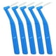 thumbnail image 5 of Eliminador eficaz de placa para usuarios de aparatos de ortodoncia, cuidado dental mejorado, paquete de 5 cepillos interdentales en forma de L de color azul, 5 of 8