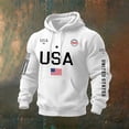 thumbnail image 2 of Usa Olympic Apparel 1776-2026 Hoodie American Flag Sweatshirts 250th Patriotic 1776-2026 Hooded Sweatshirt Pullover, 2 of 4