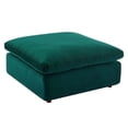 thumbnail image 3 of Modway Commix 7-Piece Down Filled Overstuffed Performance Velvet Sectional Sofa in Green, 3 of 5