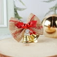 thumbnail image 7 of Fek888 Christmas Bows Small Christmas Linen Small Bow Christmas Tree Decoration Mini Accessories Pendant Mall Decoration Props, 7 of 7