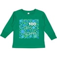thumbnail image 3 of Inktastic 100 Days of School Stars in Blue Boys or Girls Long Sleeve Toddler T-Shirt, 3 of 5