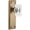 Gold, variant on Grandeur 827822 Fifth Avenue Solid Brass Passage Set - Bronze