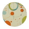 thumbnail image 4 of HAOXIT Autumn Maple Leaf Round Fall Table Cover Washable s for Kitchen Dining Party 38-42, 4 of 8