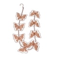 thumbnail image 1 of Hanging Rain Catcher, Water Drainage Iron Beautiful Downspout Rain Chain Butterfly Shape Simple Installation  for Balcony, 1 of 7