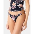 thumbnail image 5 of Roxy Playa Hermosa Reversible Hipster Cheeky - Size L - Color: Brown/Black Combo, 5 of 7
