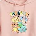 thumbnail image 3 of Pokémon - Kanto Starters - Juniors Cropped Pullover Hoodie, 3 of 5