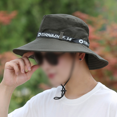 thumbnail image 4 of Sombrero para el sol, sombrero impermeable de ala ancha con protección UV, sombrero Boonie para pesca, senderismo, jardín, playa, 4 of 5