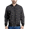 thumbnail image 3 of Chaqueta de dardos ninja japonesa con estampado 3D para hombre, chaqueta con cremallera, chaqueta deportiva informal de calle con cremallera, sudadera bomber para primavera y otoño para niños, 3 of 4