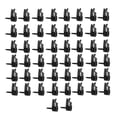 thumbnail image 1 of GUOOL 50 Pieces Light Hanger Hooks Screw Hooks High Performance Light Fixtures Holiday Black, 1 of 9