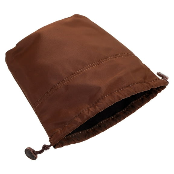 Raindrops  Organizer Pouches for Handbag Purse Insert with Strap Brown