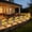 Yellow, variant on Solar Powered Daisy Garden Stake Light Outdoor Courtyard Lawn Landscape Decor Waterproof Led Ambient Lighting