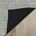 thumbnail image 3 of Well Woven Abstract Bali Modern Retro Plaid Flat-Weave Beige 5'3" x 7'3" Area Rug, 3 of 7