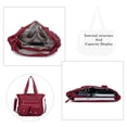 thumbnail image 2 of Angelkiss Purses Handbags for Women PU Tote Satchel Bags for Women Pockets Shoulder Bag, 2 of 5