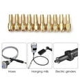 thumbnail image 3 of TFixol Rotary Tool Accessories Kit Mini Electric Drill Engraver Grinder Rotary Power Tool Sanding Polishing Rotary Tool Accessories Tool 46pcs HSS Router Twrist Drill Bit Set, 3 of 7
