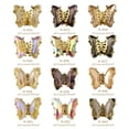 thumbnail image 3 of Milue Pack of 5 Spinning Nail Art Jewelry Charms Crystal Rhinestones 3D Butterfly, 3 of 21