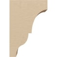 thumbnail image 3 of 3"W x 6"D x 9"H Classic Asheboro Rough Cedar Woodgrain TimberThane Corbel, Primed Tan, 3 of 6