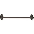 thumbnail image 3 of Alno A8020-18 Classic Traditional 18"  Wide Solid Brass Bathroom Towel Bar - Brass, 3 of 8