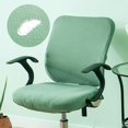 thumbnail image 4 of Stretchable Cover Slipcover Washable Easy to Remove Rotating Seat Cover for Rotating Computer , Light Green, 4 of 8
