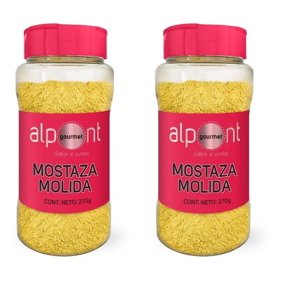 Alpont Mostaza Molida 270 Gramos 2 Piezas