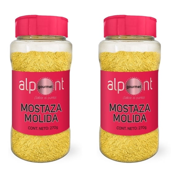 Alpont Mostaza Molida 270 Gramos 2 Piezas
